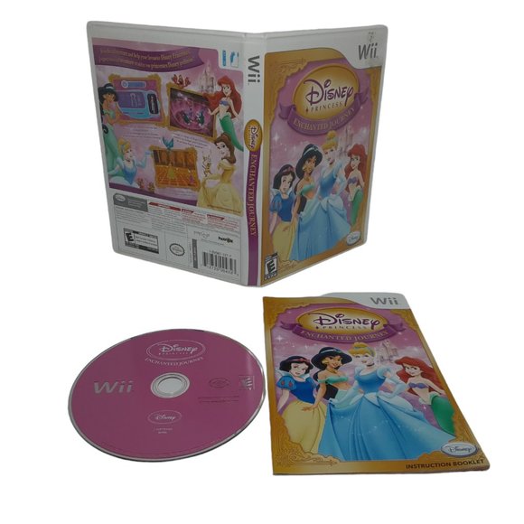 Nintendo Wii Game Lot Disney Princess Enchanted, Princess & the Frog, Tangled VG - Picture 2 of 8